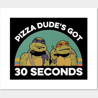 pizza dude_s got 30 second animals smoke hip hop Posters and Art